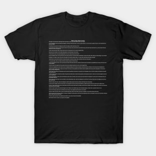 Mark 2 King James Version Text T-Shirt